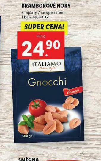 Lidl Bramborové noky nabídka