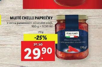 Lidl Mleté chilli papričky nabídka