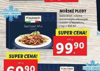 Lidl Mořské plody nabídka