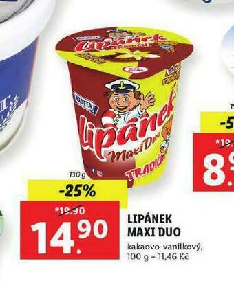 Lidl Lipánek maxi duo nabídka