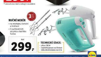 Lidl Ruční mixer nabídka