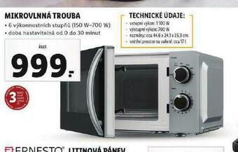 Lidl Mikrovlnná trouba nabídka