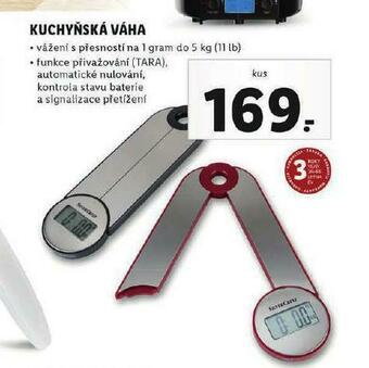 Lidl Kuchyňská váha nabídka