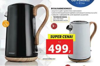 Lidl Rychlovarná konvice nabídka