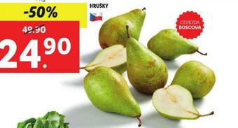 Lidl Hrušky nabídka
