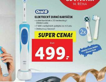 Oral-b elektrický zubní kartáček