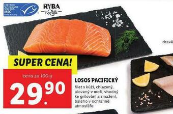 Lidl Losos pacifický nabídka