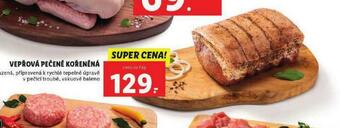 Lidl Vepřová pečeně kořeněná nabídka