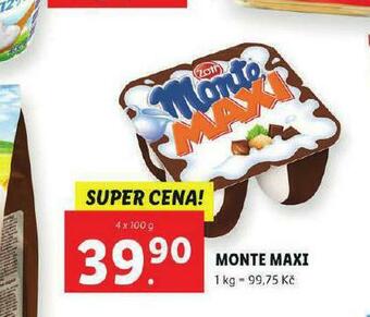 Lidl Monte maxi nabídka