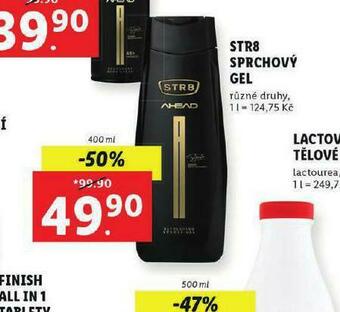 Lidl Str8 sprchový gel nabídka