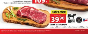 Lidl Český rib eye steak nabídka