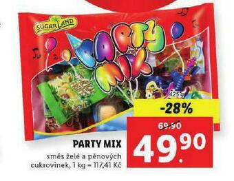 Lidl Party mix nabídka
