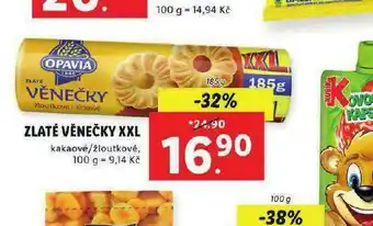 Lidl Zlaté věnečky xxl nabídka