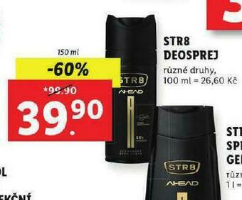 Lidl Str8 deosprej nabídka