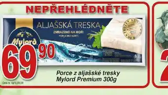 Lidl Porce z aljašské tresky mylord premium nabídka