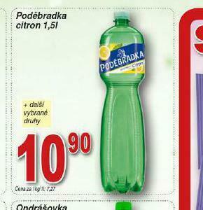 Lidl Poděbradka citron nabídka