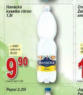 Lidl Hanácká kyselka citron nabídka