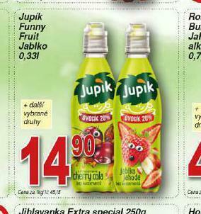 Lidl Jupík funny fruit jablko nabídka