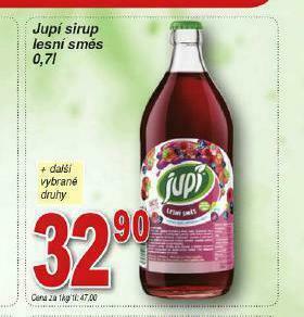 Lidl Jupí sirup lesní směs nabídka