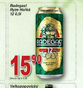 Lidl Pivo radegast ryze hořká 12 nabídka