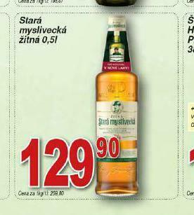 Lidl Stará myslivecká žitná nabídka