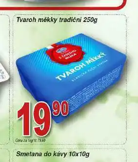 Lidl Tvaroh měkký tradiční nabídka