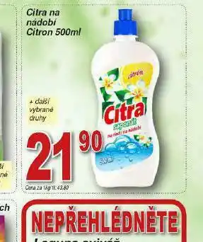Lidl Citra na nádobí nabídka