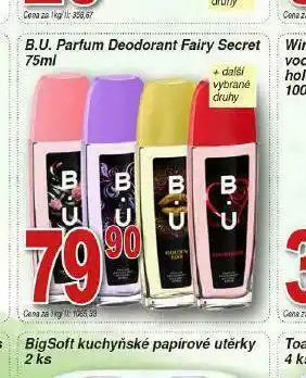 Lidl B.u. parfum deodorant nabídka