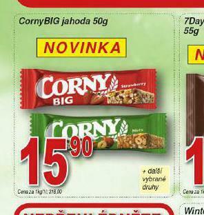 Lidl Corny big jahoda nabídka