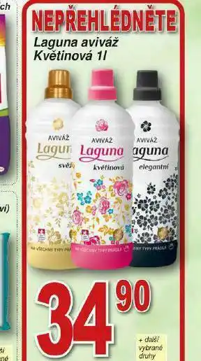 Lidl Laguna aviváž květinová nabídka