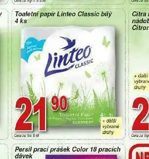 Lidl Toaletní papír linteo classsic nabídka
