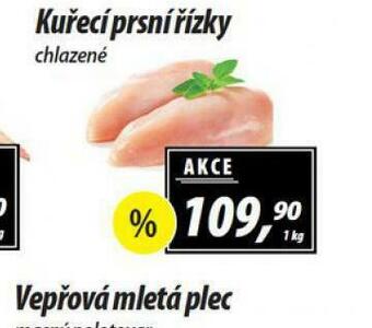 ZEMAN Kuřecí prsní řízky nabídka