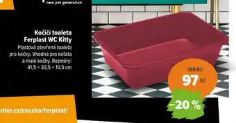 Pet Center Kočičí toaleta nabídka
