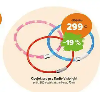 Pet Center Obojek pro psy karlie visiolight nabídka