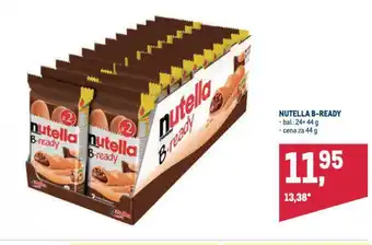 Makro Nutella b-ready nabídka