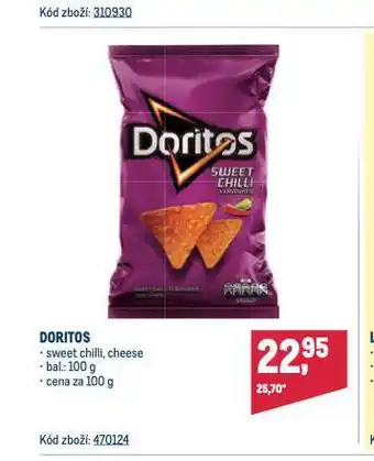 Makro Doritos nabídka