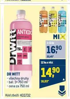 Makro Dr witt nabídka