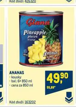 Makro Ananas nabídka