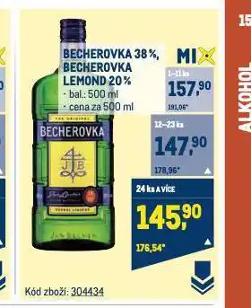 Makro Becherovka lemond nabídka