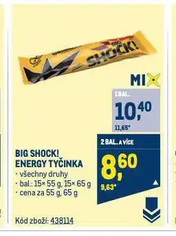 Makro Big shock tyčinka nabídka