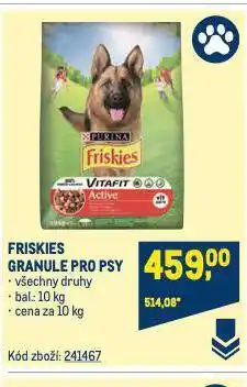Makro Friskies granule pro psy nabídka