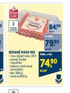 Makro Sekané maso mix nabídka