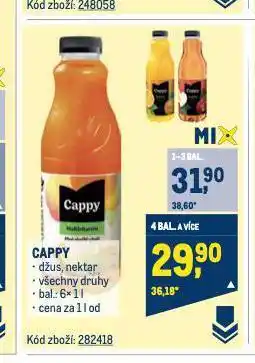 Makro Cappy nabídka
