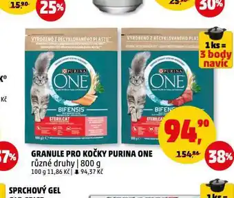 Penny Market Purina one granule pro kočky nabídka