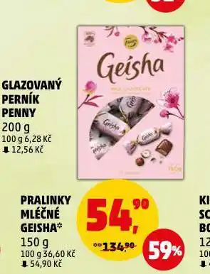 Penny Market Pralinky mléčné geisha nabídka