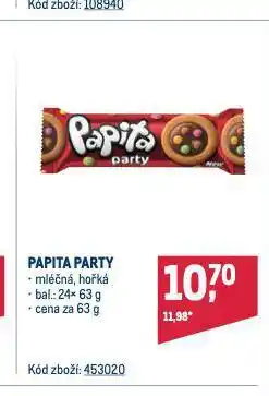 Makro Papita party nabídka