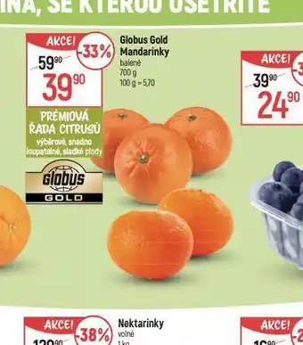 Globus Mandarinky nabídka