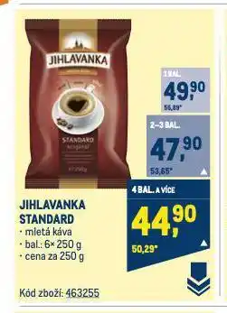 Makro Káva jihlavanka nabídka