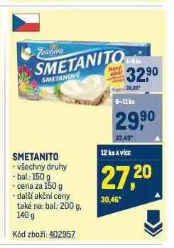 Makro Smetanito nabídka