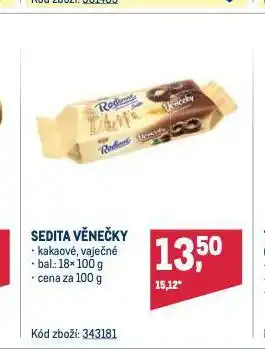 Makro Sedita věnečky nabídka